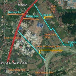Cho thuê phần mở rộng của KCN Quang Châu 2025